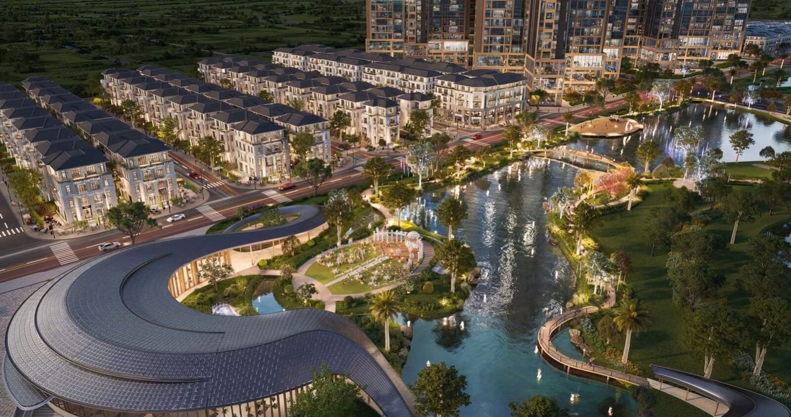 Alluvia City – Dấu ấn kiến trúc hiện đại giữa lòng thiên nhiên sông Hồng