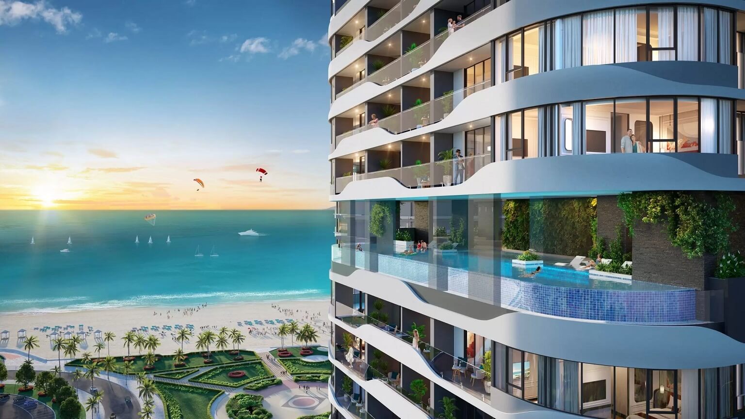Q1 Tower Quy Nhơn - Căn hộ du lịch biển tiêu chuẩn quốc tế